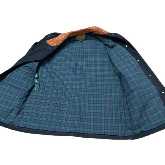 Vintage Ralph Lauren Medium Hunting Jacket Black RRL with Suede Collar. - Picture 3 of 8